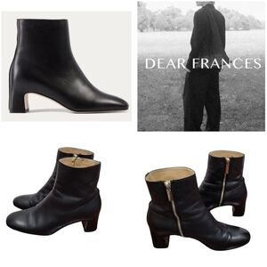 Dear Frances Turin Boot Lather booties Women's Sze EU 37